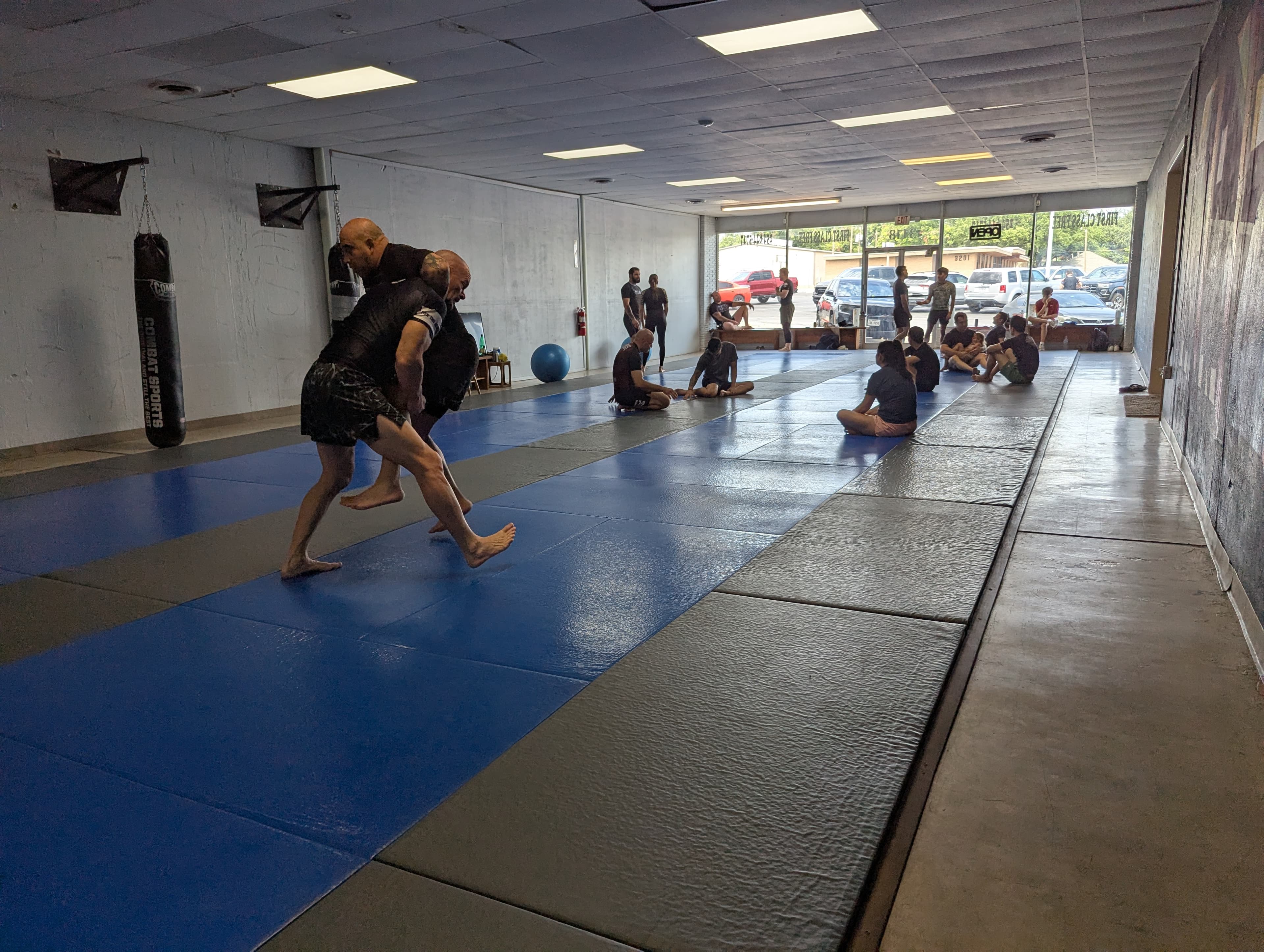Training at the Select Jiu Jitsu academy